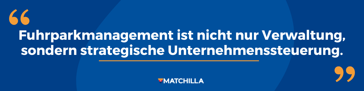 Fuhrparkmanagement-Software Zitat