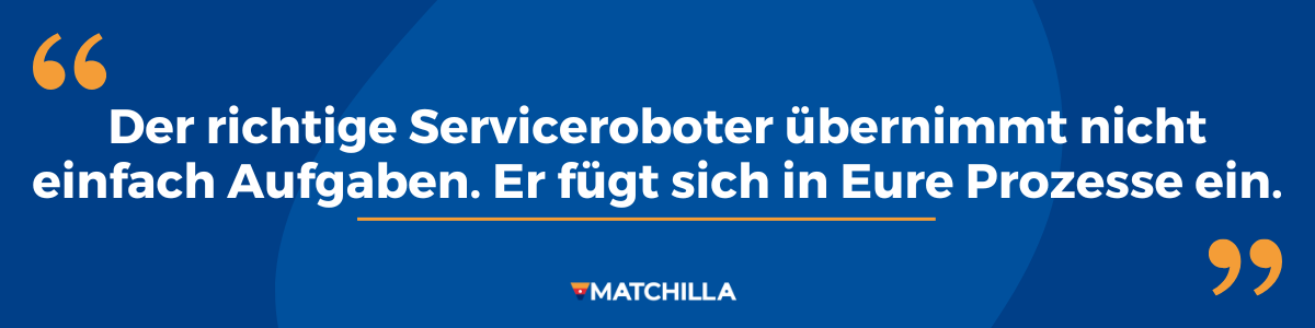 Serviceroboter Zitat